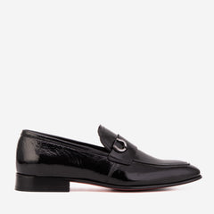 The Blackwell Black Patent Bit Loafer Shoe