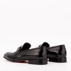The Blackwell Black Patent Bit Loafer Shoe