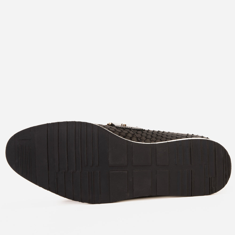 The Legacy Navy Blue Leather Casual Loafer Shoe