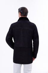 The Lariana Black Shearling Jacket