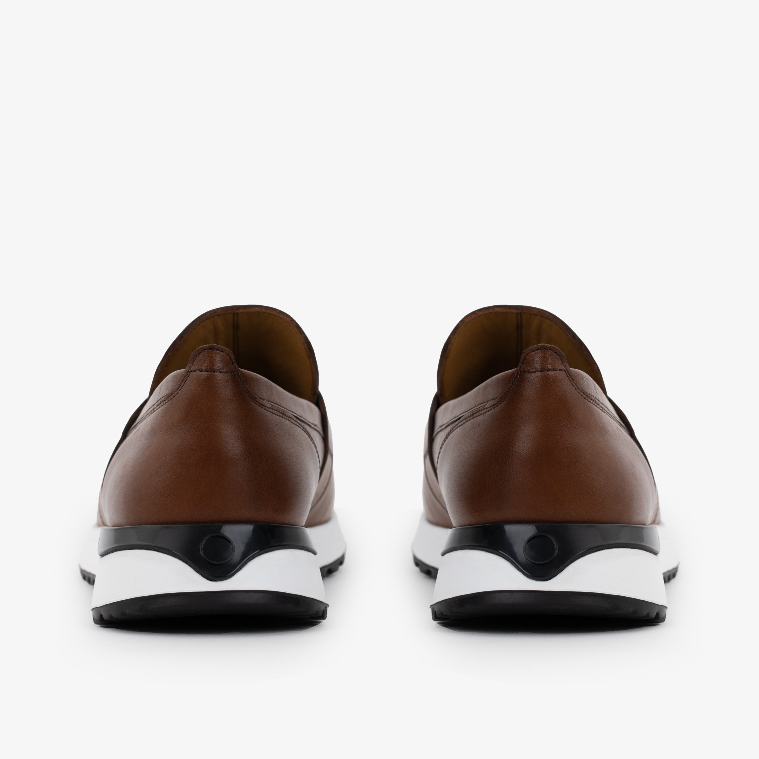 The Lara Tan Leather Sneaker