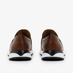 The Lara Tan Leather Sneaker