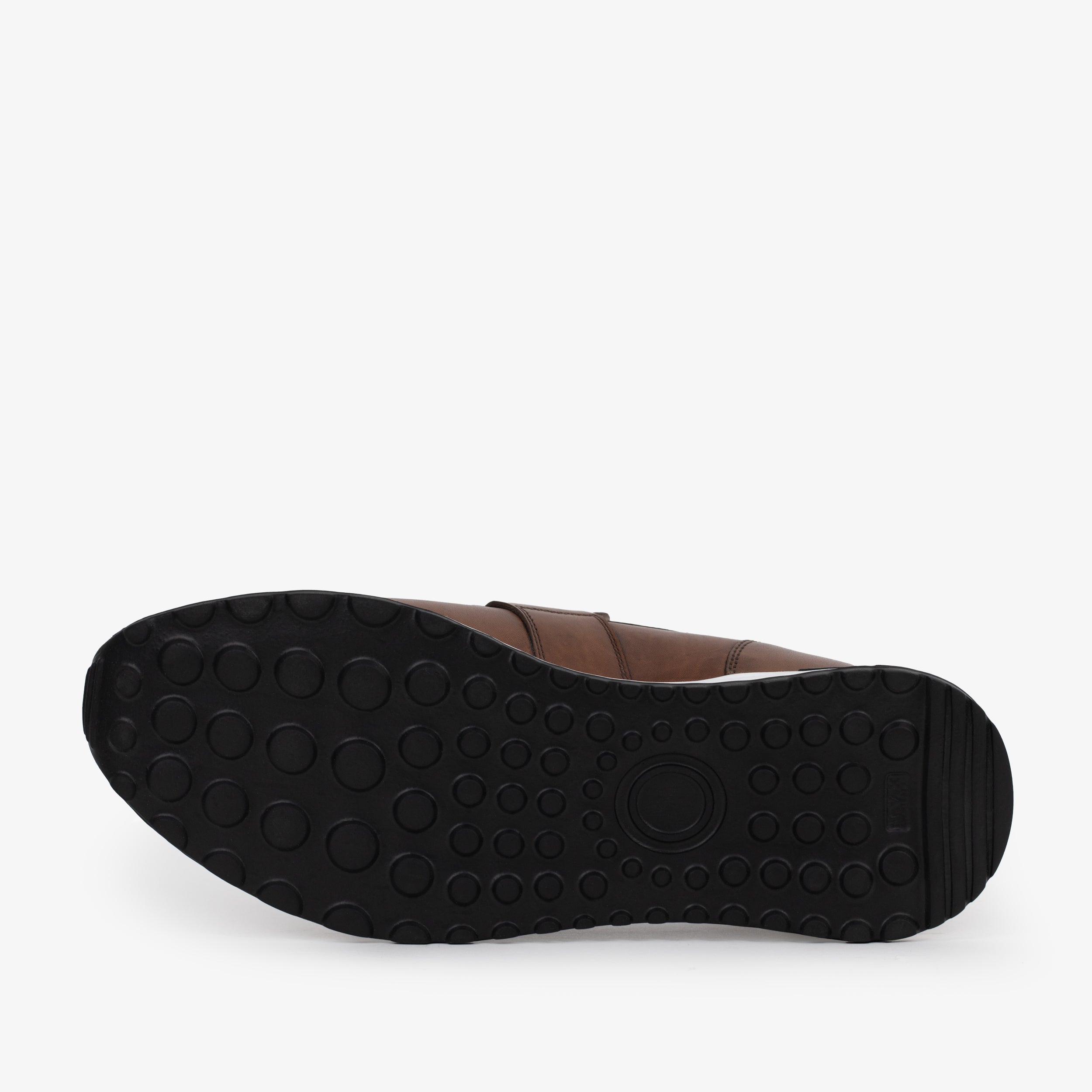 The Lara Tan Leather Sneaker