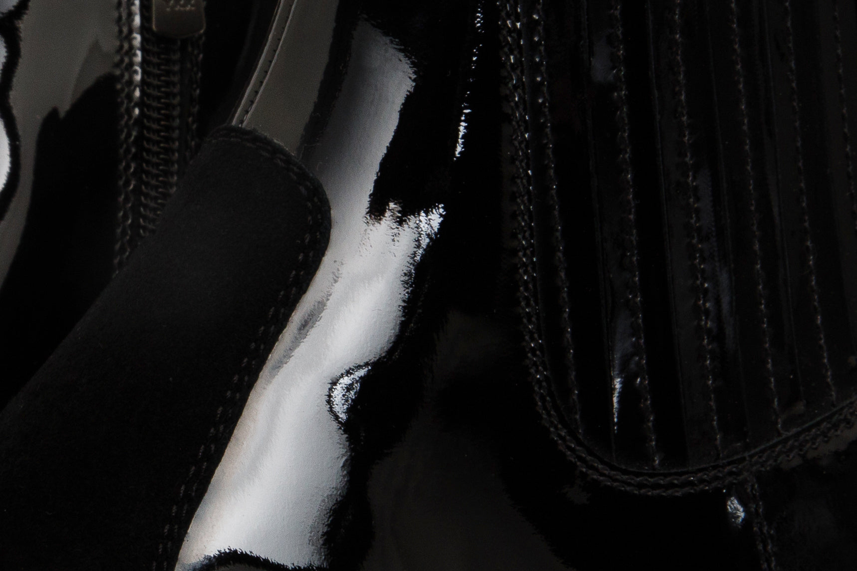 The Sorhag Black Suede Leather Dress Boot