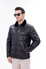 The Valtina Black Shearling Jacket