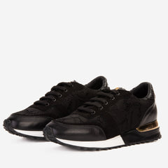 The Noir Black Leather Sneaker