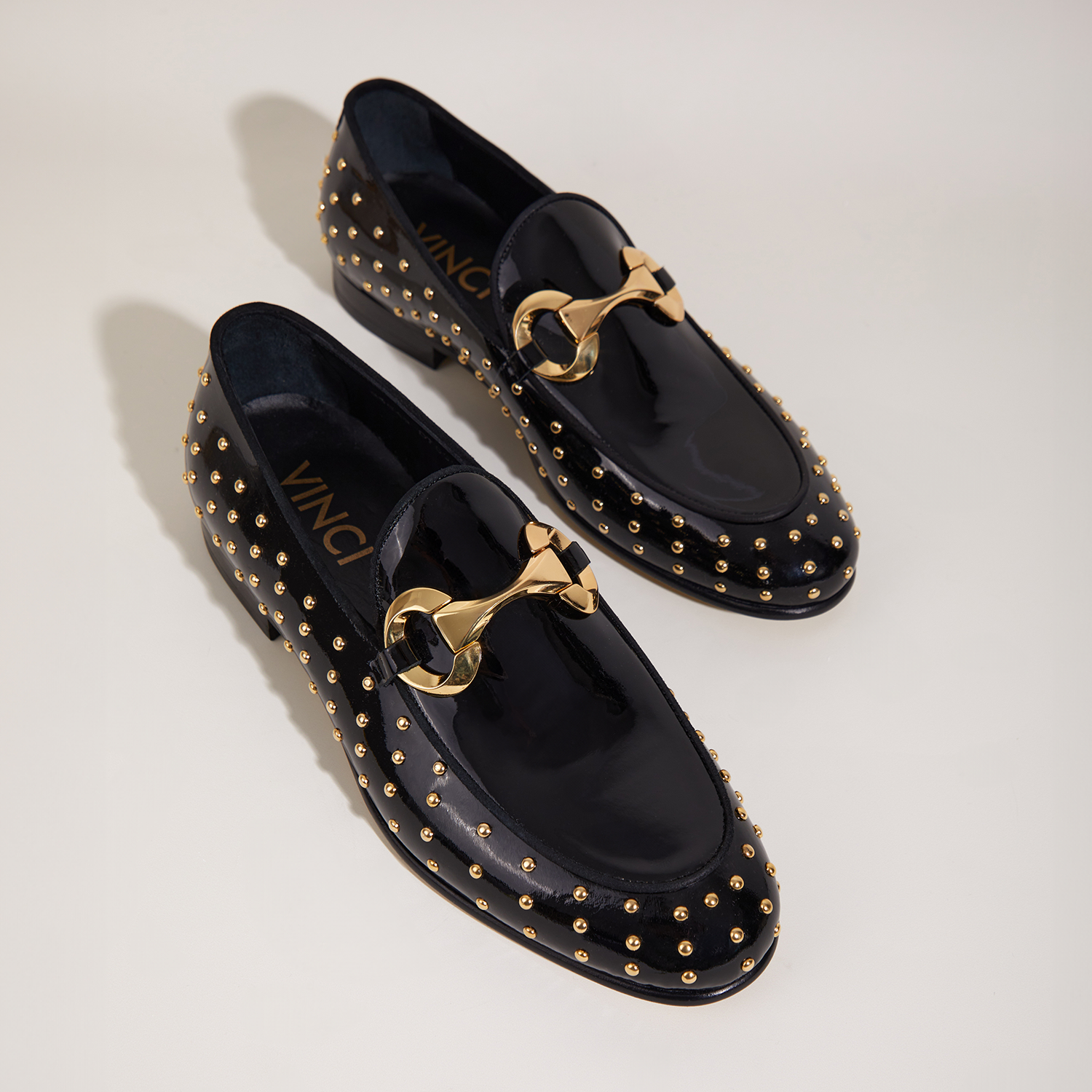The Jupiter  Shoe Black Spike Leather  Bit Dress Loafer Limited Edition  Shoe