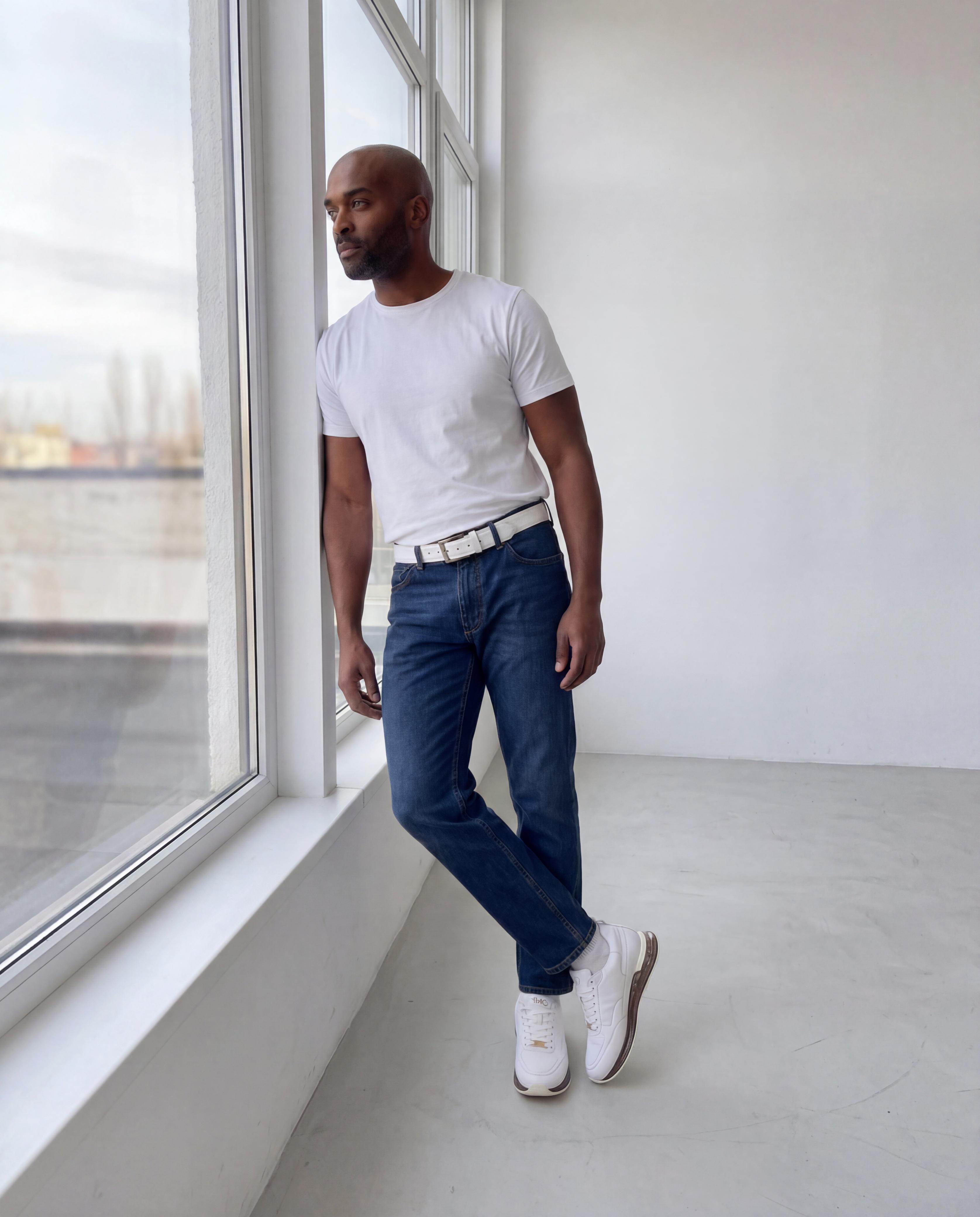 The Lexington White Sneaker