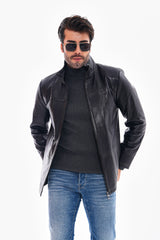 The Nero Black Leather Jacket