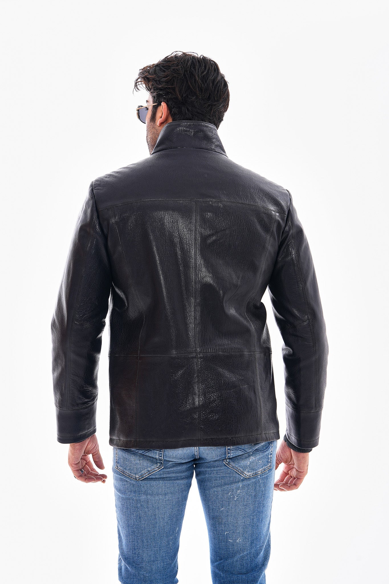 The Nero Black Leather Jacket