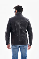 The Nero Black Leather Jacket