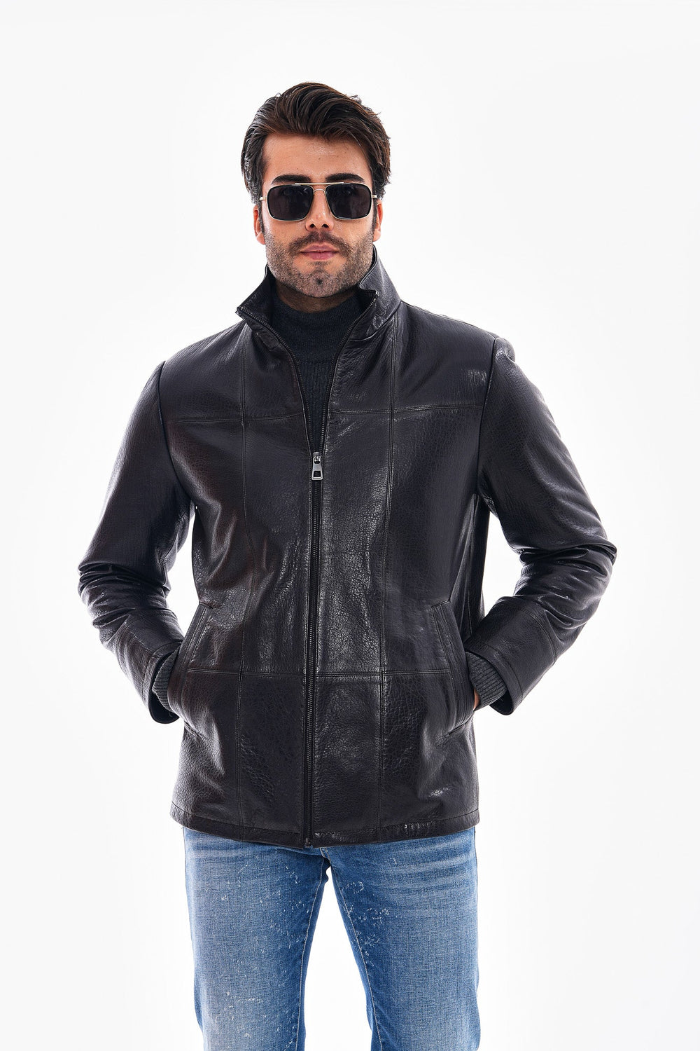 The Nero Black Leather Jacket