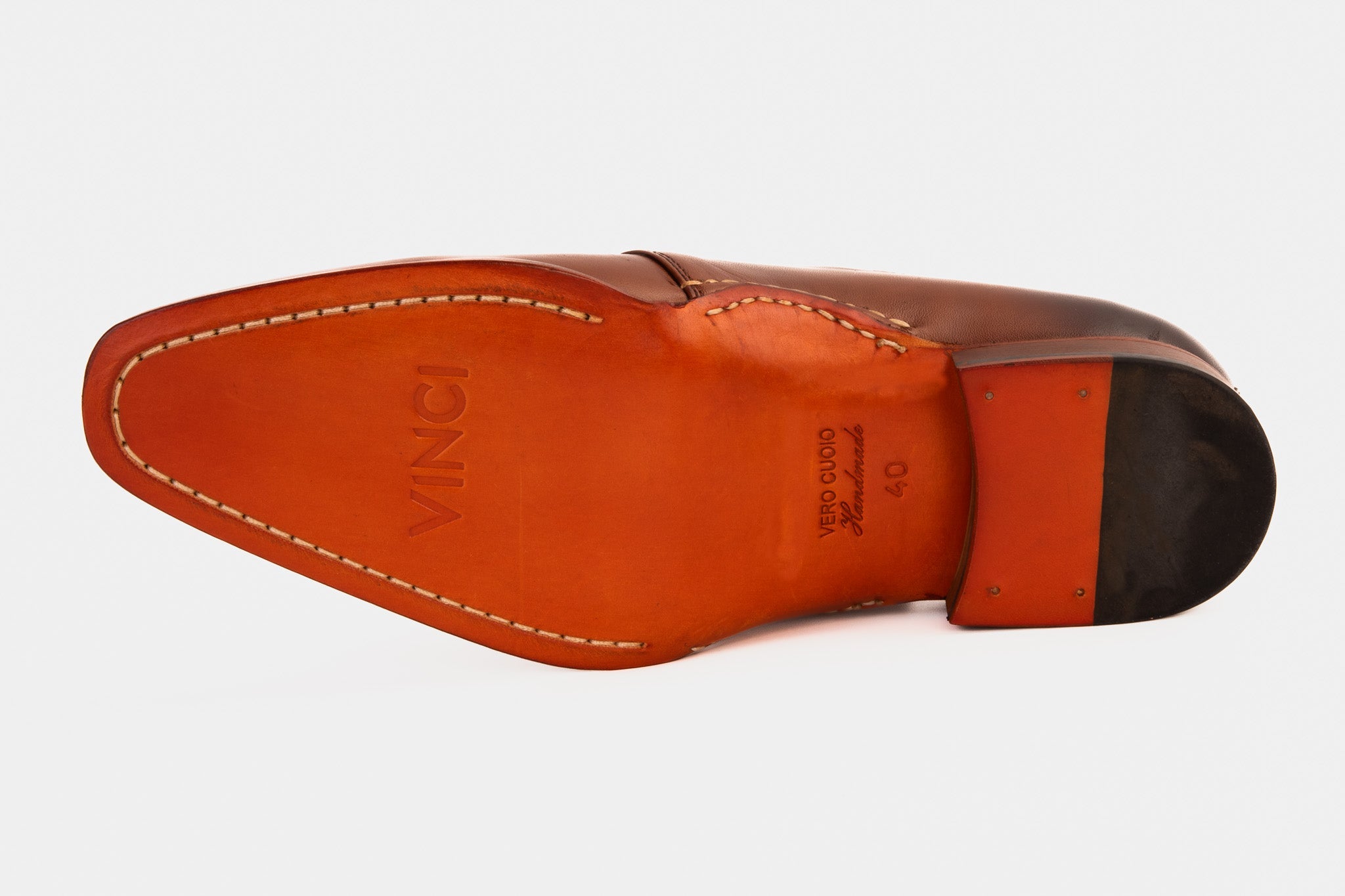 The Hagrid Tan Leather Single Monk Strap Handmade Shoe