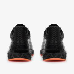 The Caesars Black Leather  Sneaker