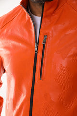 The Como Reversible Leather Bomber Jacket