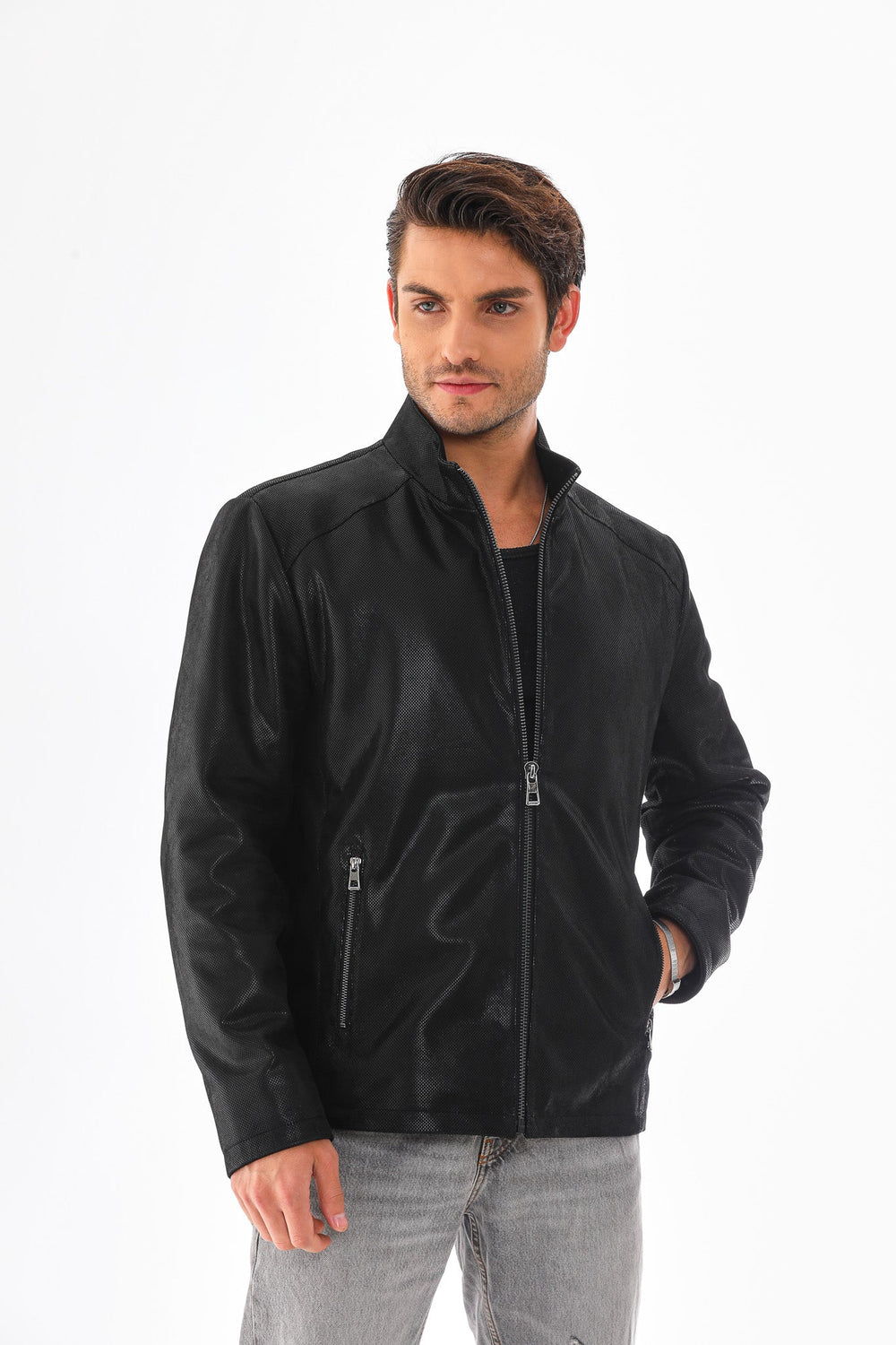 The Varden Black Leather Jacket