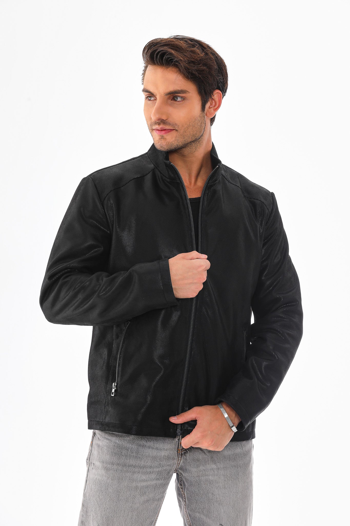 The Varden Black Leather Jacket