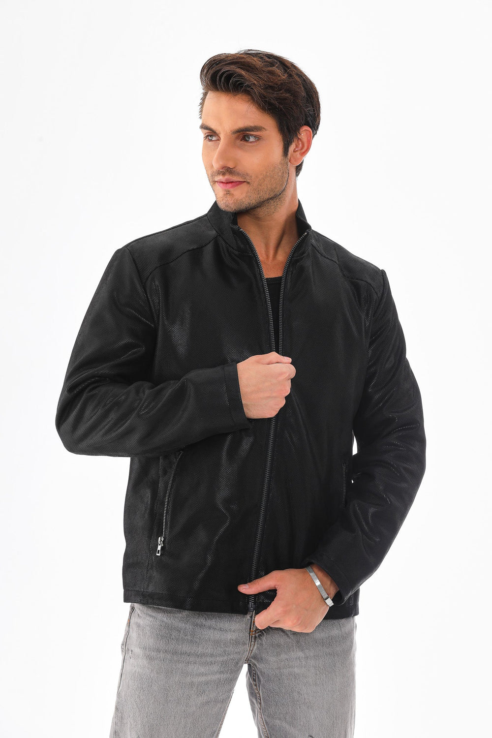 The Varden Black Leather Jacket