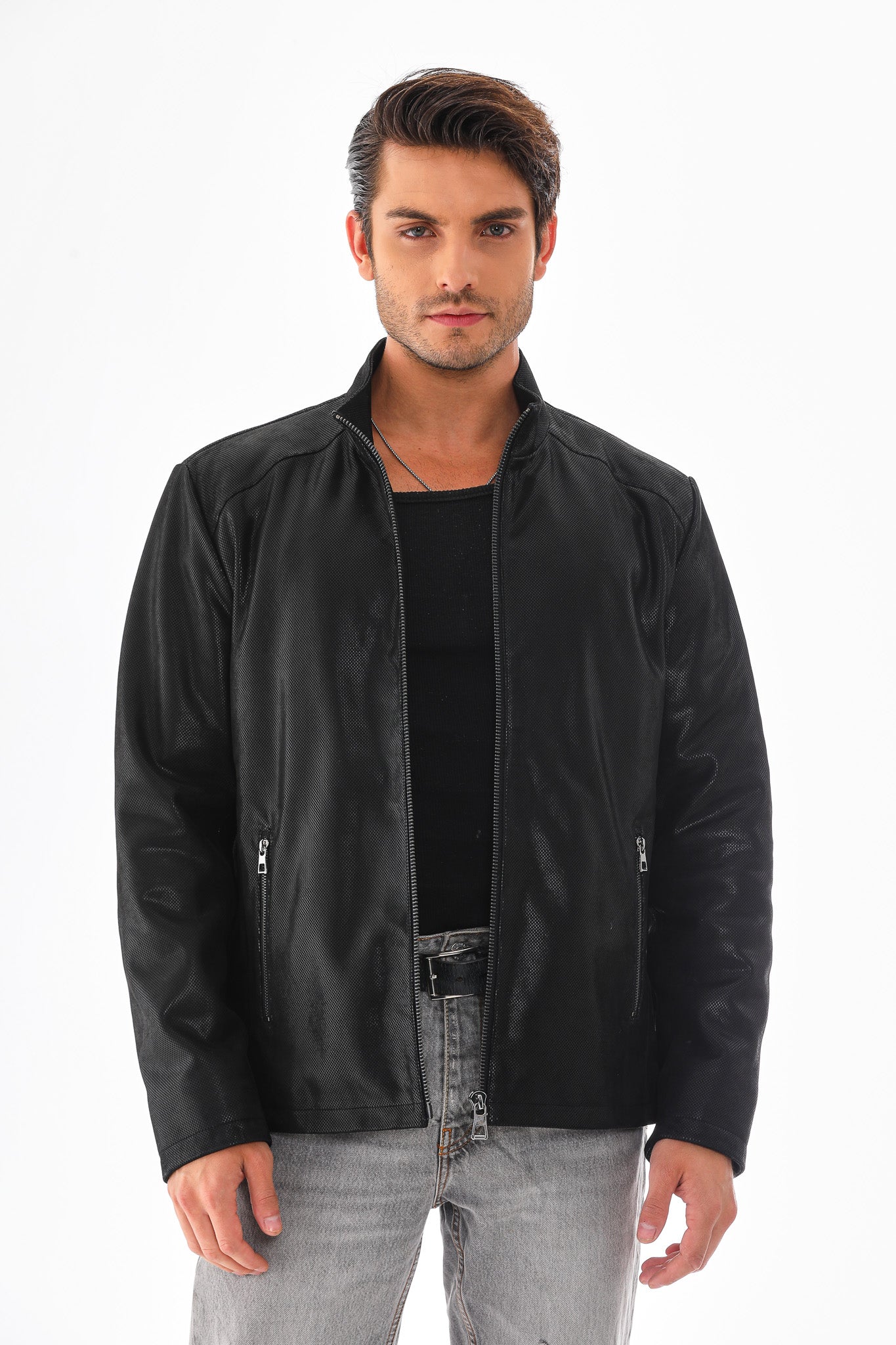 The Varden Black Leather Jacket