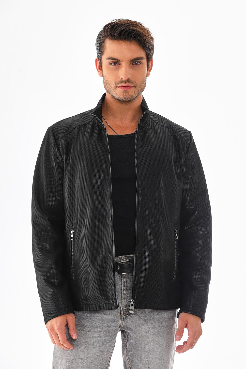 The Varden Black Leather Jacket