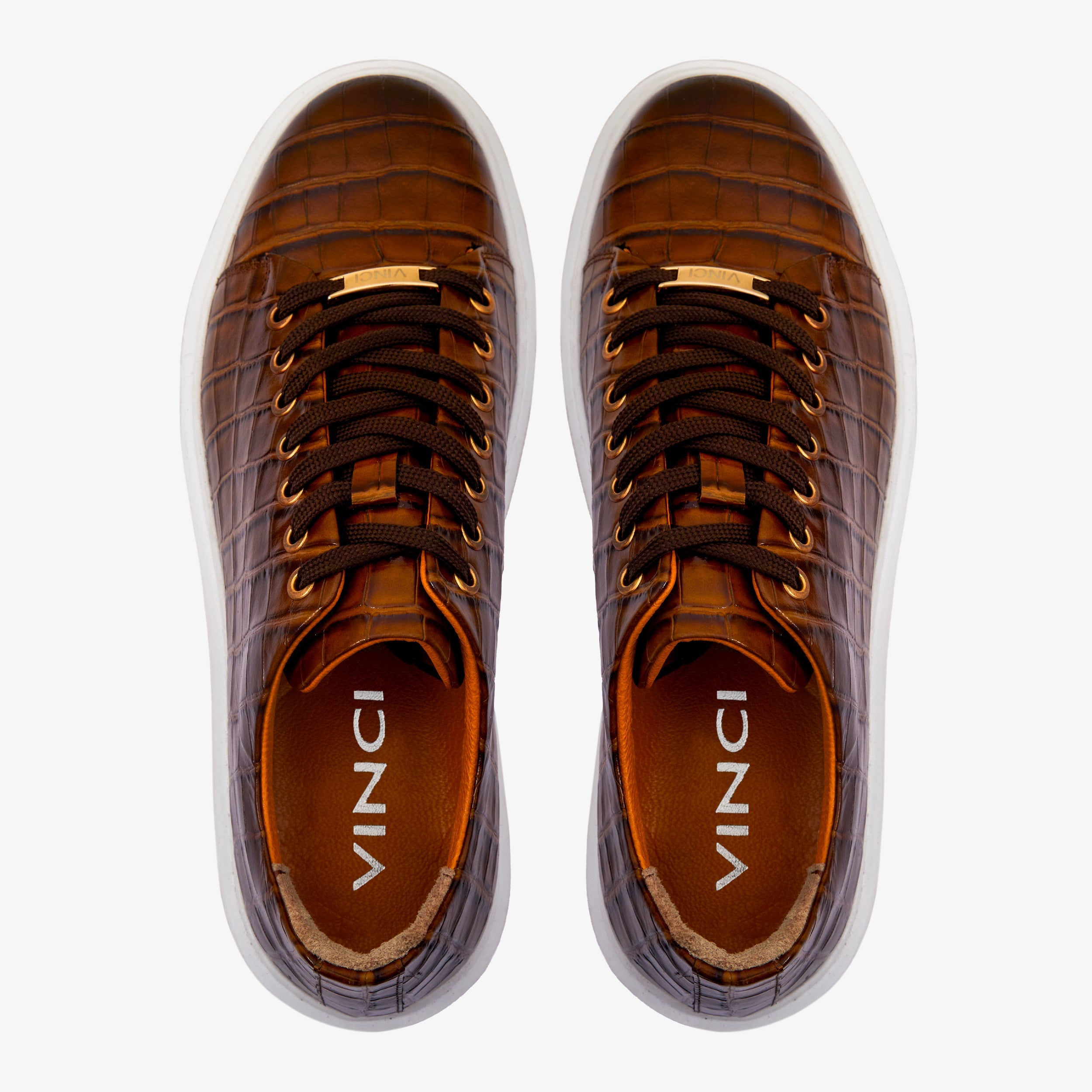 The Dublin Tan Leather Sneaker