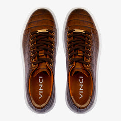 The Dublin Tan Leather Sneaker