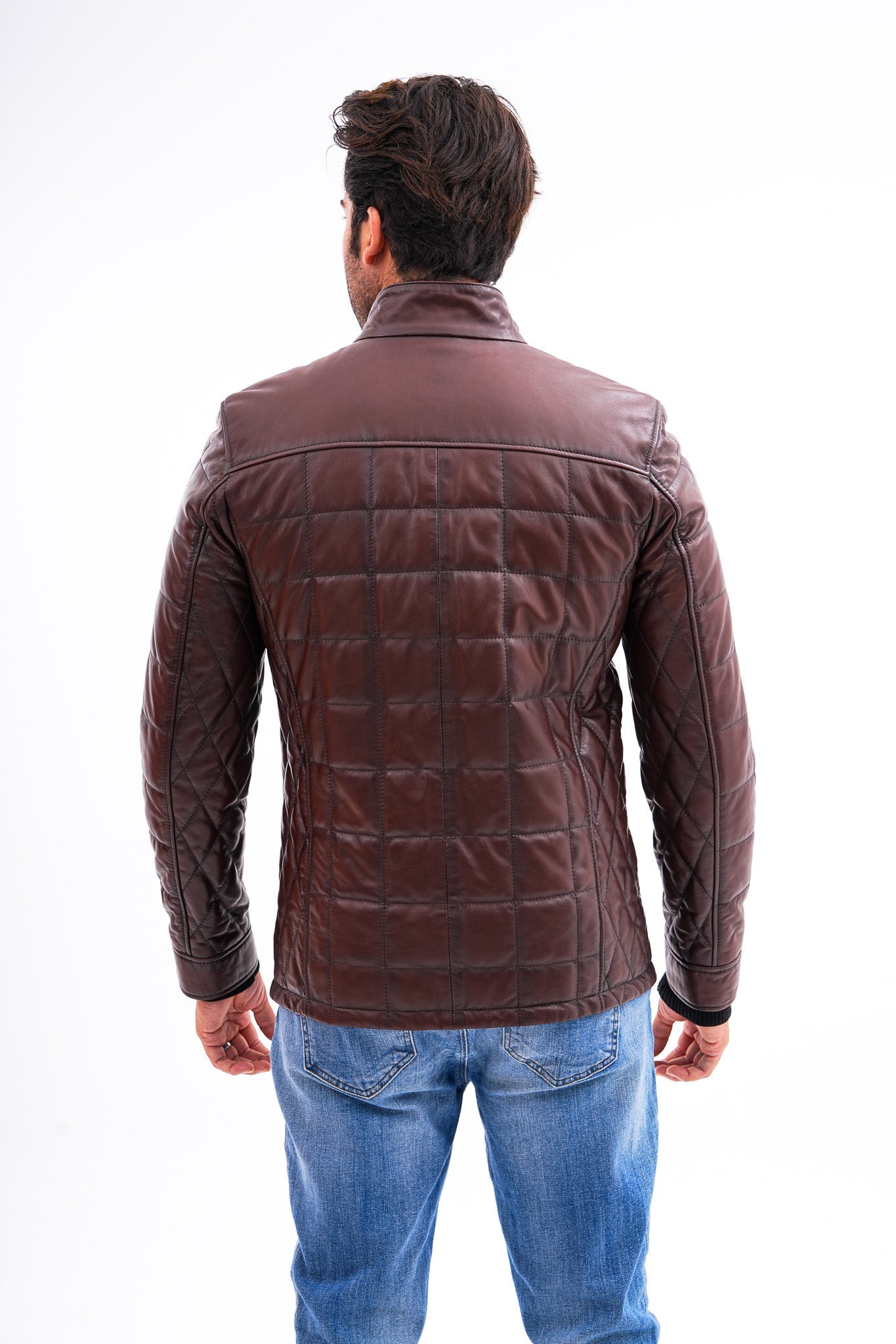 The Modena Quilted Leather Jacket