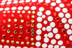 The Nampula Red Glitter Leather Pump Shoe