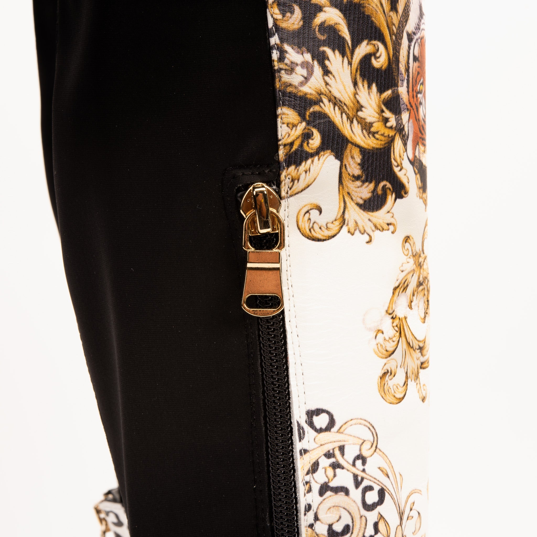 The Perugia Leather Pointy Toe Knee High Boot
