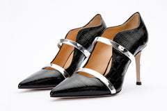The Annapolis Black Patent Leather Pump Shoe