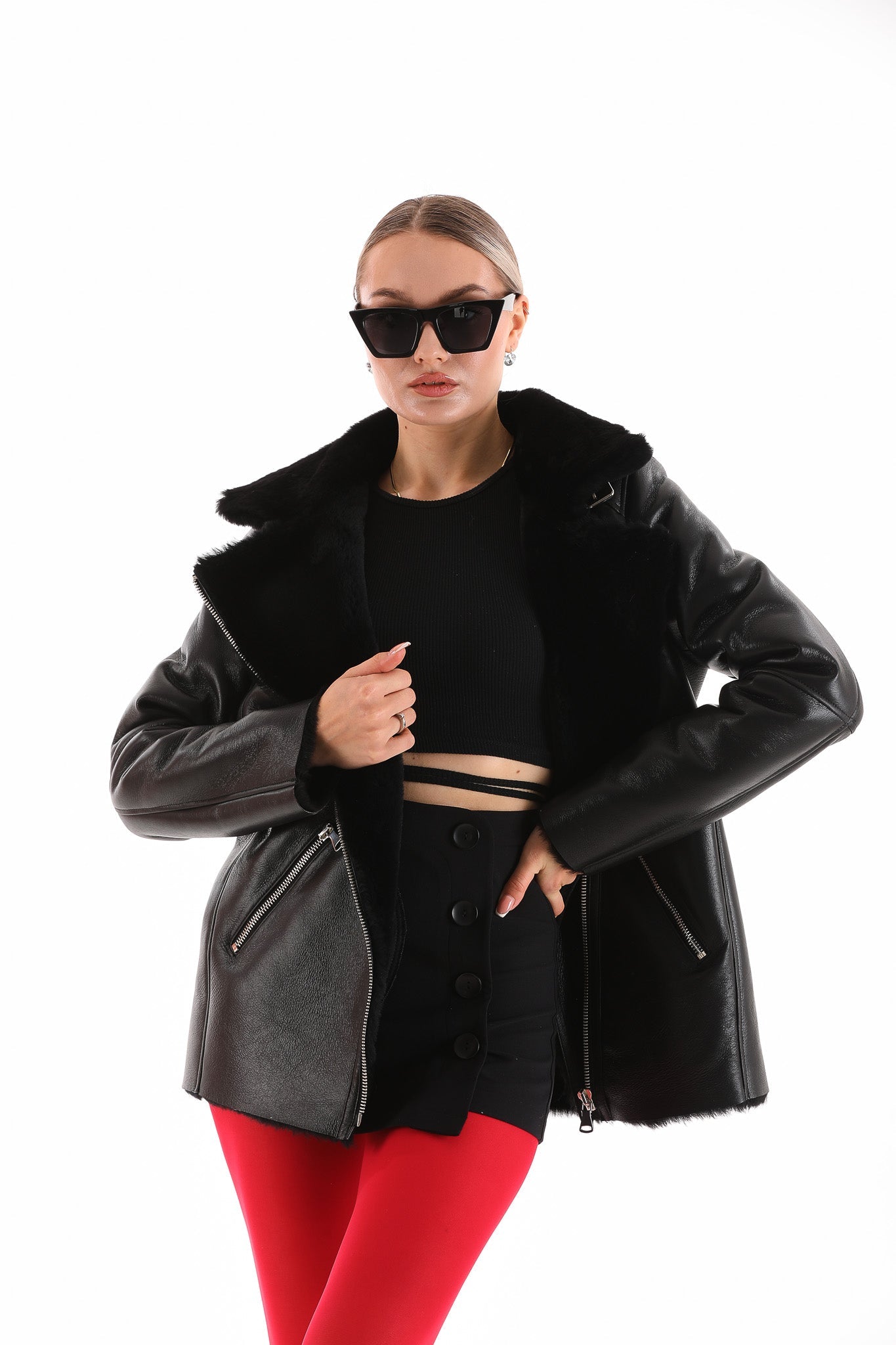 The Prague Black Leather Jacket