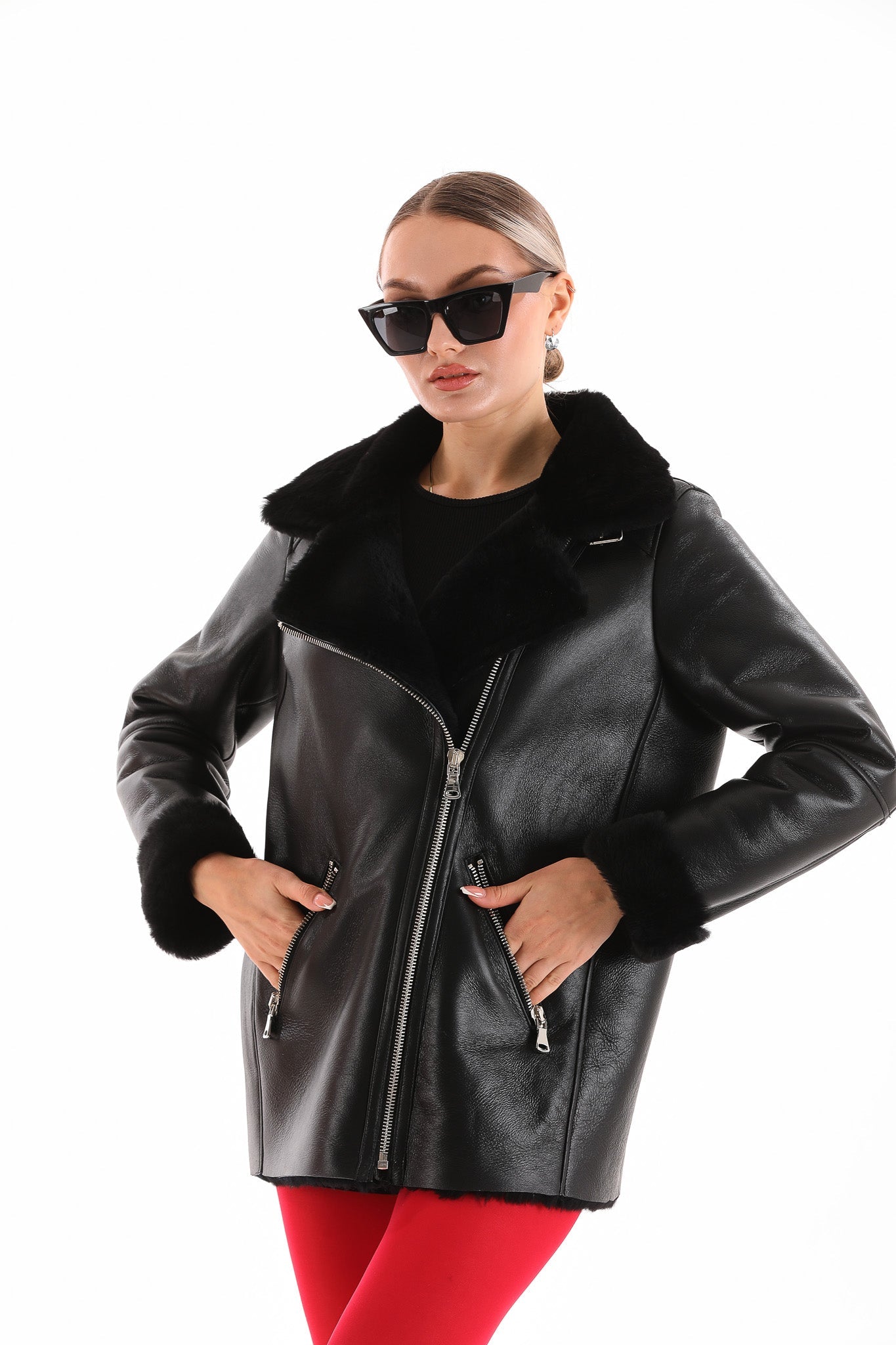 The Prague Black Leather Jacket