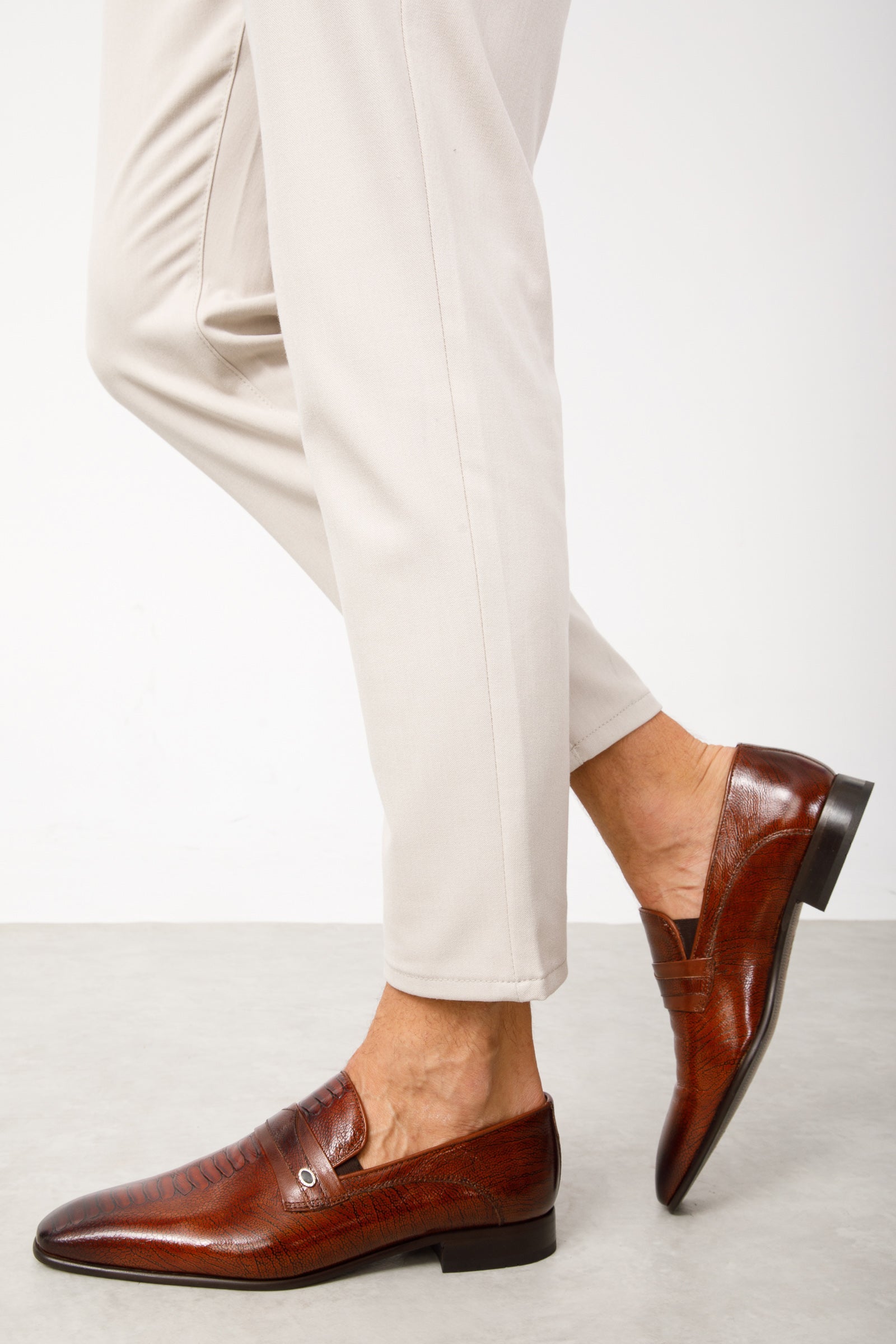 The Bangkok Tan Penny Loafer Shoe