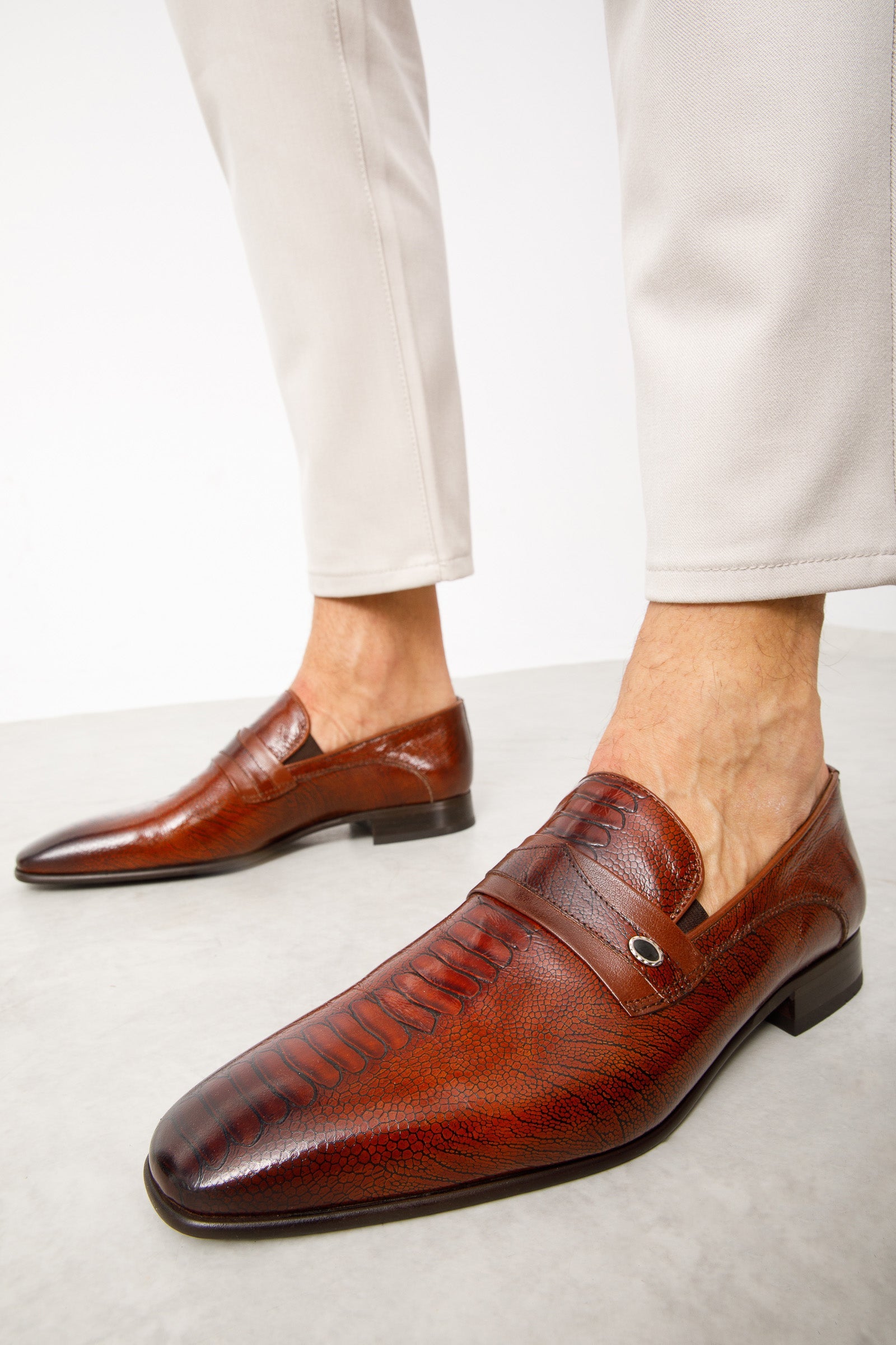 The Bangkok Tan Penny Loafer Shoe