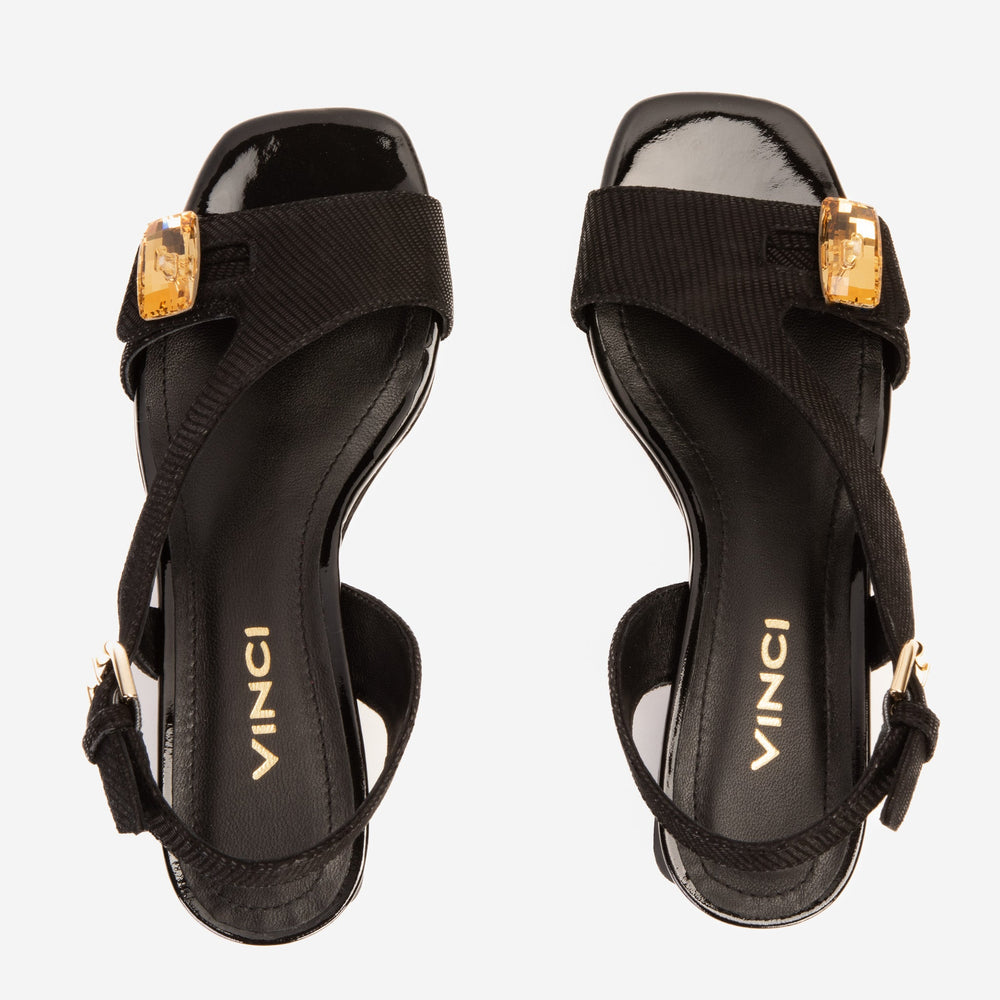 The Iconic Black Leather Sandal