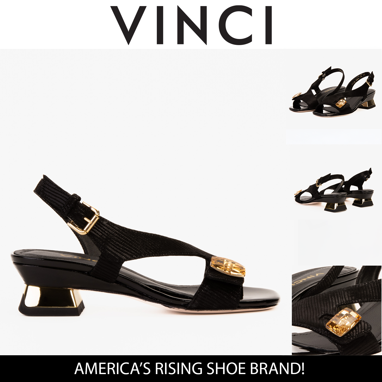 The Iconic Black Leather Sandal