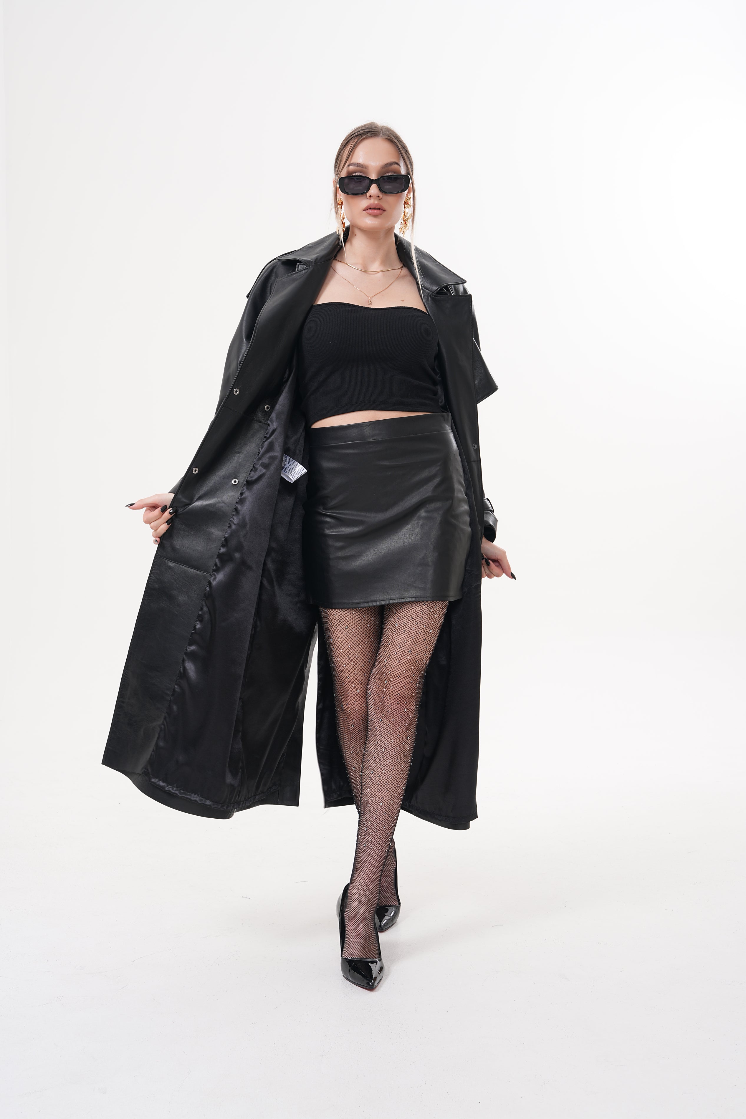 The Raven Black Leather Jacket