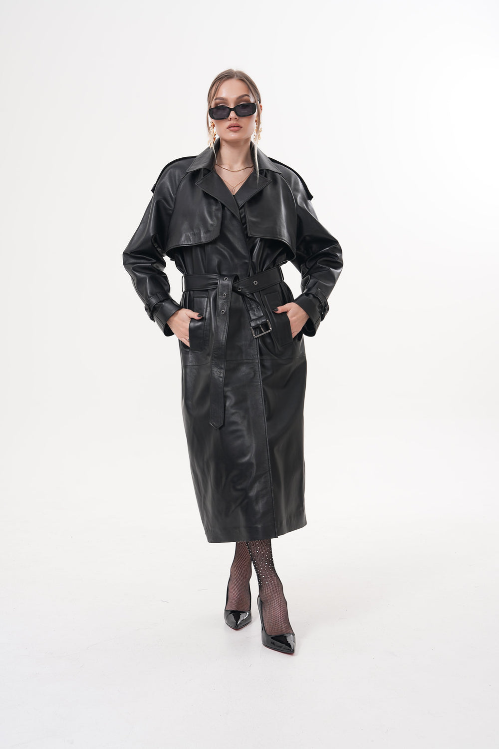The Raven Black Leather Jacket