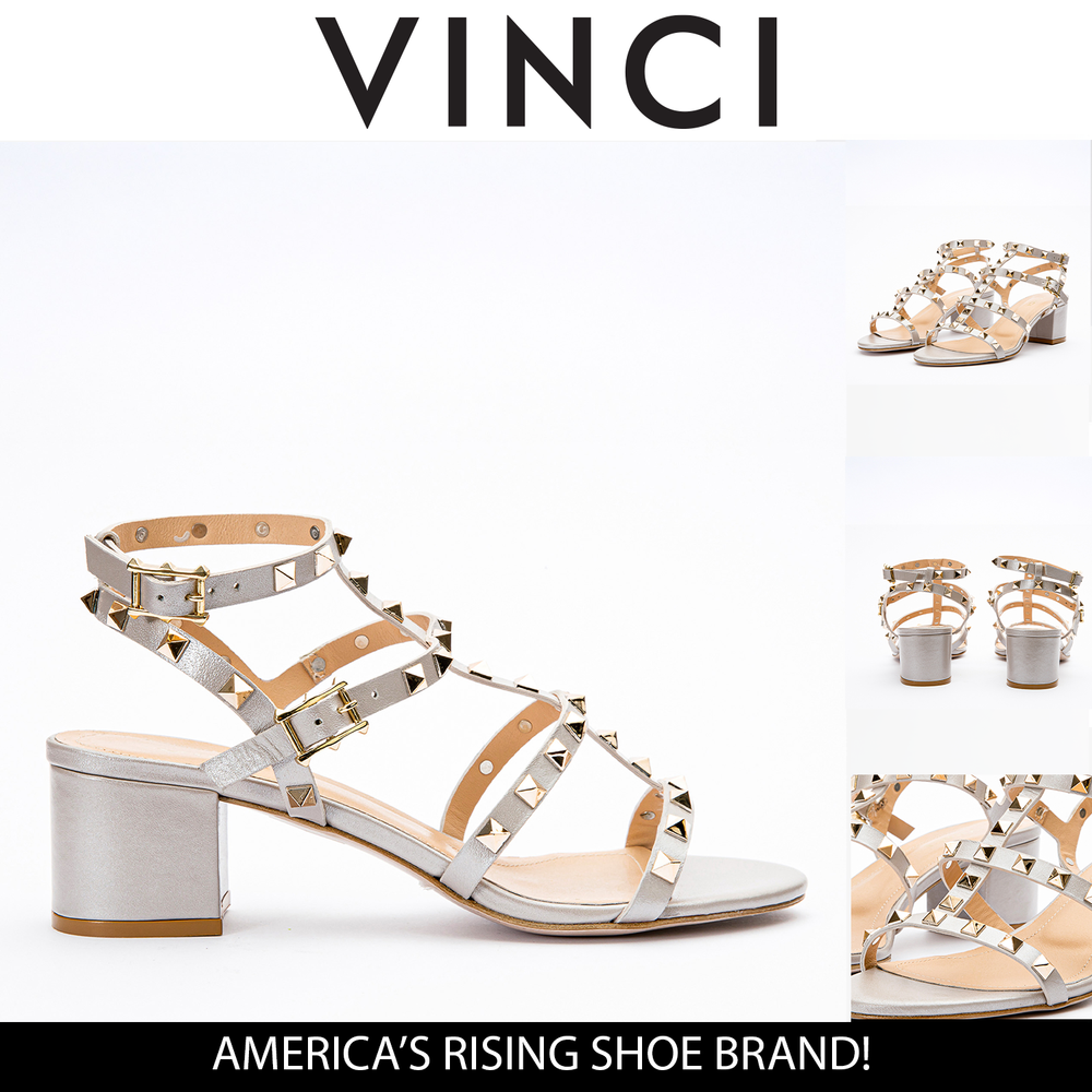 The Nejapa Beige Leather Multi Strap Sandal