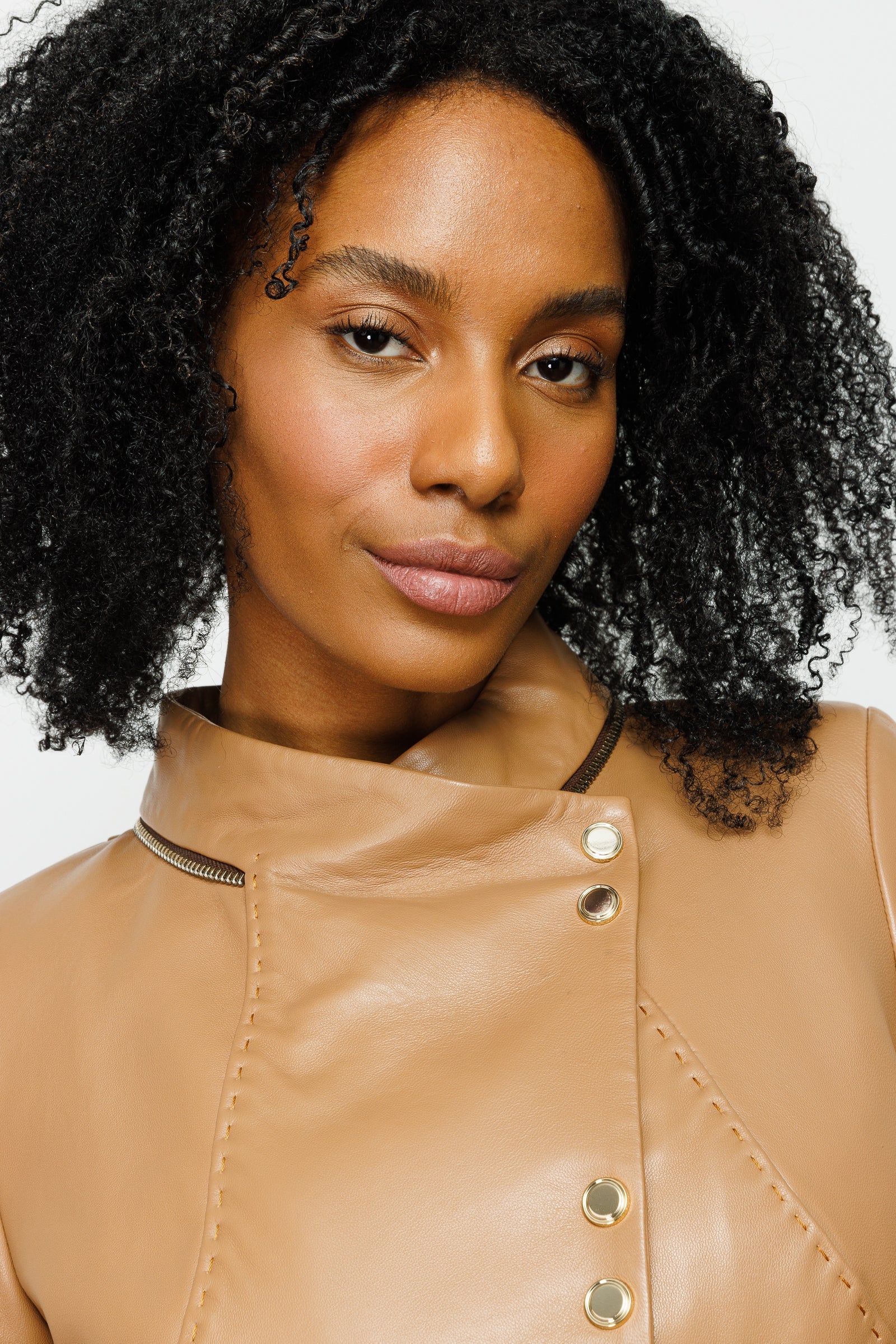The Olmetti Tan Leather Jacket
